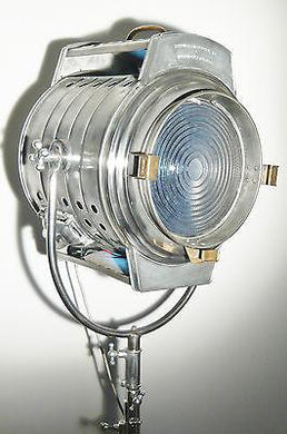 VINTAGE 1950s FILM STUDIO SPOT LIGHT MOVIE INDUSTRIAL ANTIQUE FLOOR LAMP THEATRE - The Vintage Lighting Company LTD