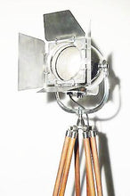 1950'S VINTAGE BRITISH THEATRE LIGHT WITH BARN DOORS BY STRAND OF LONDON - PICCADILLY THEATRE - The Vintage Lighting Company LTD