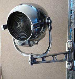 VINTAGE STRAND 23 THEATRE LIGHT ANTIQUE FILM SPOT LAMP WALL ART DECO CINEMA 50S - The Vintage Lighting Company LTD