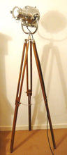 VINTAGE MOVIE THEATRE SPOT LIGHT ANTIQUE FLOOR LAMP EAMES STRAND LONDON 23 123 - The Vintage Lighting Company LTD