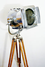 1950'S VINTAGE THEATRE LAMP FLOOR LIGHT ART DECO SILVER MID CENTURY STRAND RETRO - The Vintage Lighting Company LTD